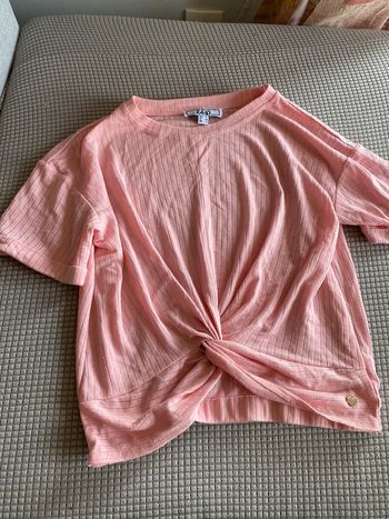 T-shirt croc top , polo femme ou ado taille S