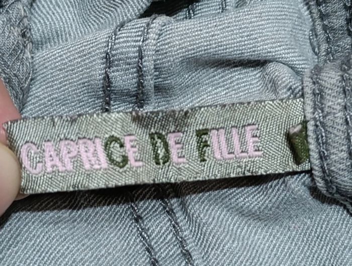 Jeans gris 12 ans caprice de fille - photo numéro 5