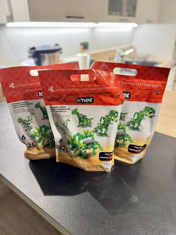 K’NEX Dynamic Dinos 6-en-1 – Jeu de construction – Neuf scellé