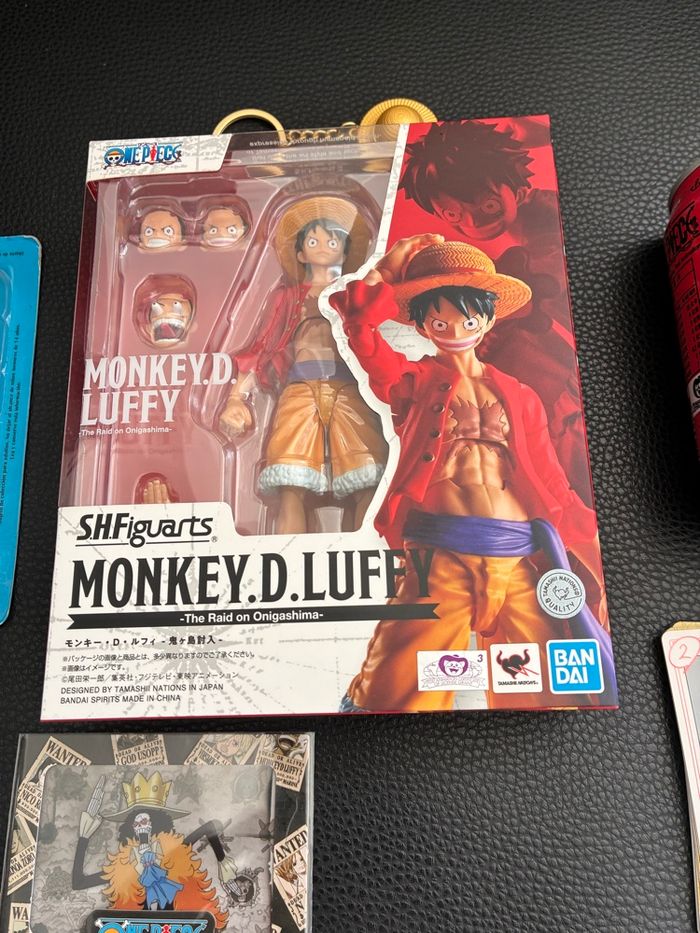 Lot one piece card game - figurines - luffy sh figuarts - photo numéro 3
