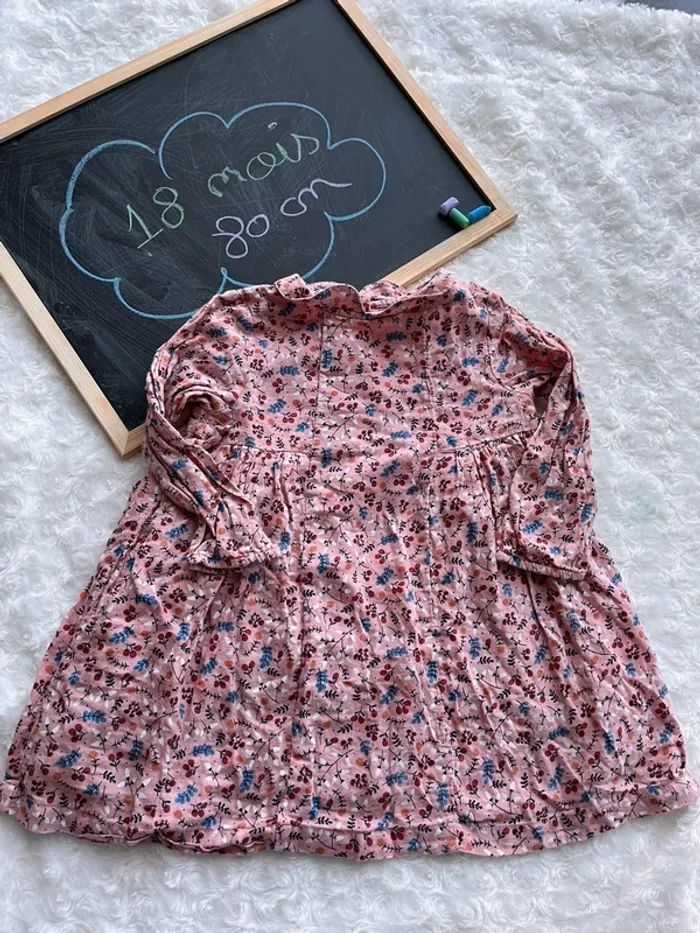 Robe manche longue 18 mois