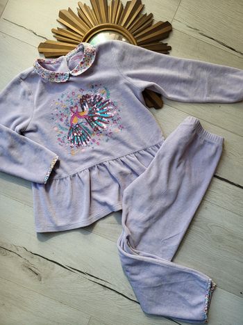 Pyjama velours sergent major 6ans