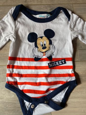 Body Mickey 3 mois