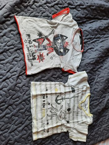 Lot de 2 tee shirts manches courtes