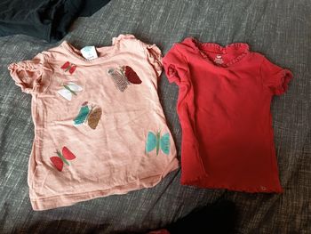Lot de deux t-shirt 24 mois