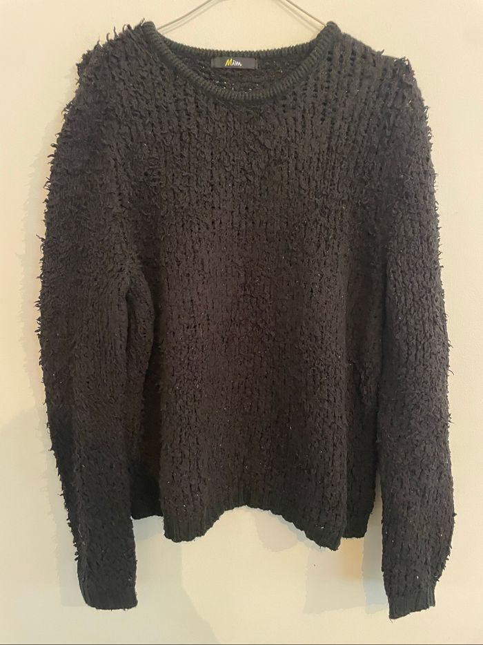 Pull à grosses mailles