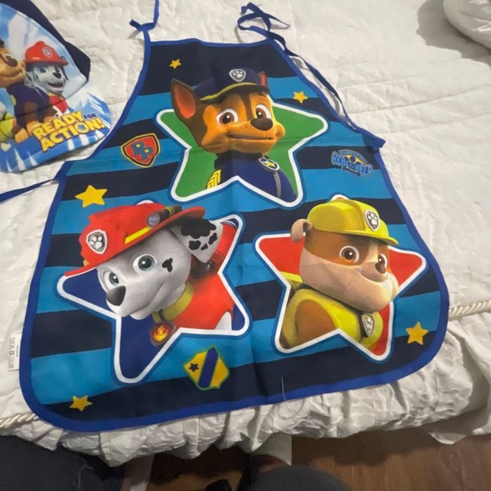 Tablier et casquette pat’patrouille - photo numéro 3