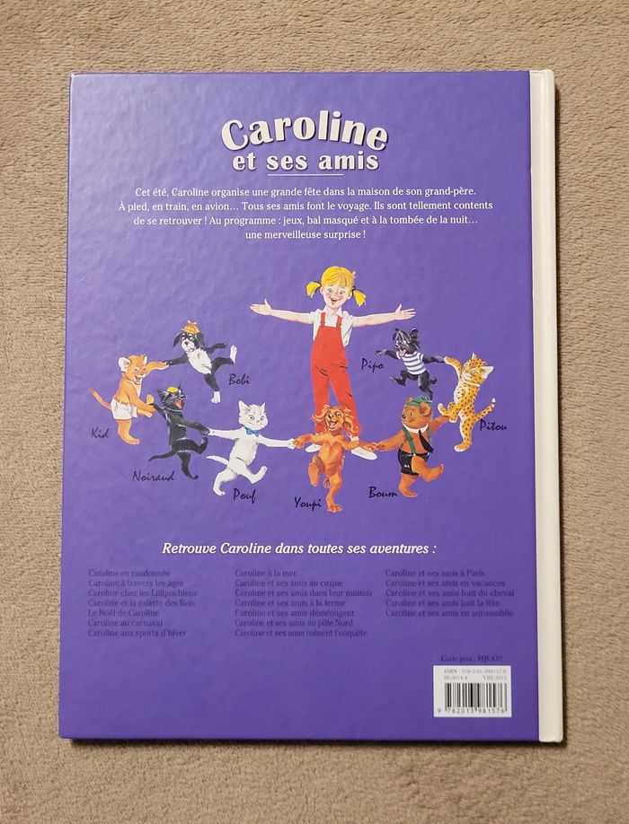 Caroline Et Ses Amis Font La Fête Pierre Probst (Illustrations) - photo numéro 5