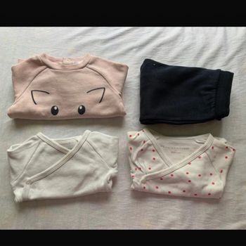 Lot vêtements fille 6 mois
