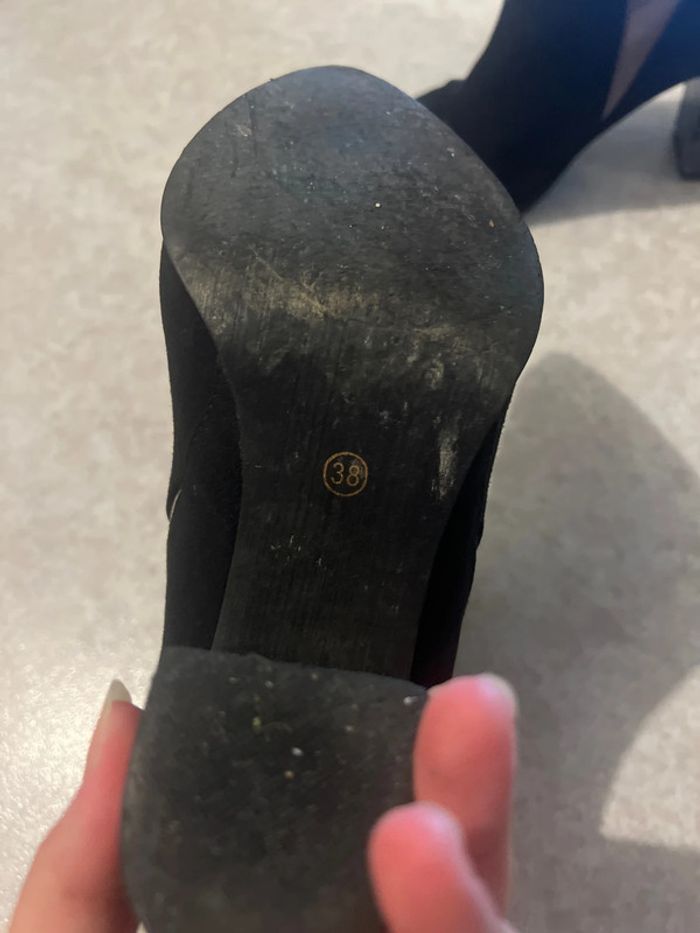 Bottes à talon LPB taille 38 - photo numéro 4