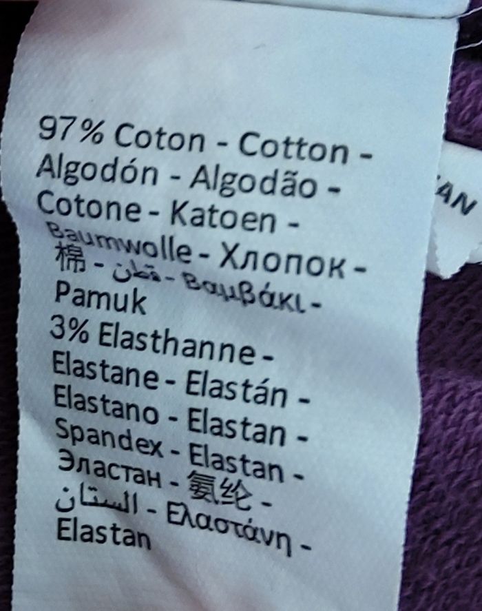 Robe violette et legging rose - photo numéro 4