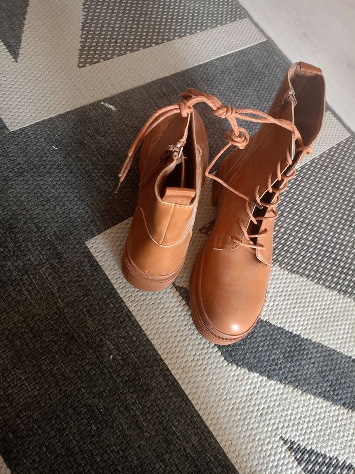 Bottines marron - photo numéro 3