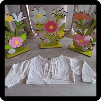 Gilet court bolero 18 mois