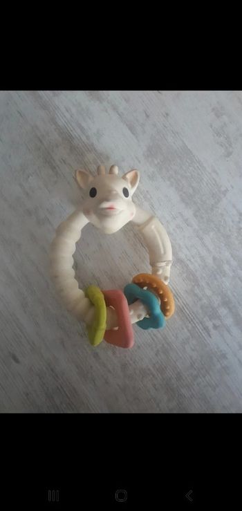 Hochet sophie la girafe