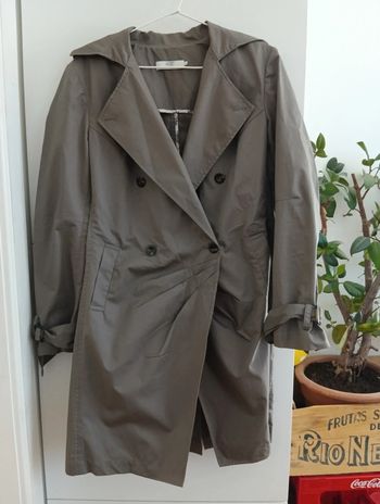 Trench en coton marron Manoukian taille L