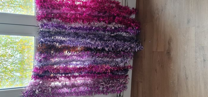 🎄 13 guirlandes sur ton roses....violettes entre 1M60 et 2M🎄