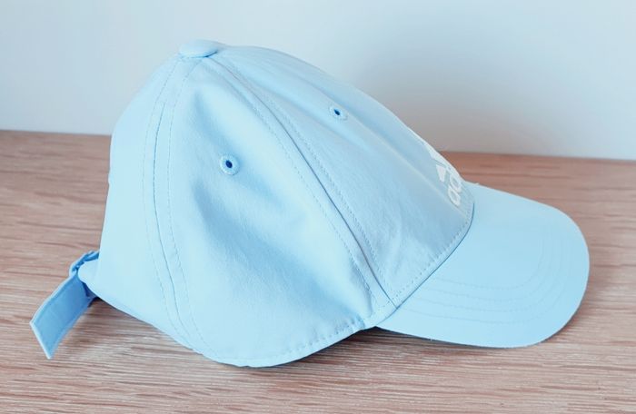 🦎 Casquette enfant - Bleu ciel - Adidas - TU 🦎 - photo numéro 3