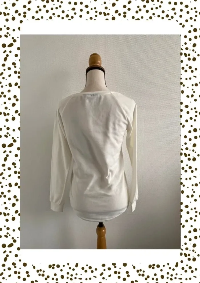 Haut de pyjama Kiabi noir et blanc – Taille S – Très bon état - photo numéro 2