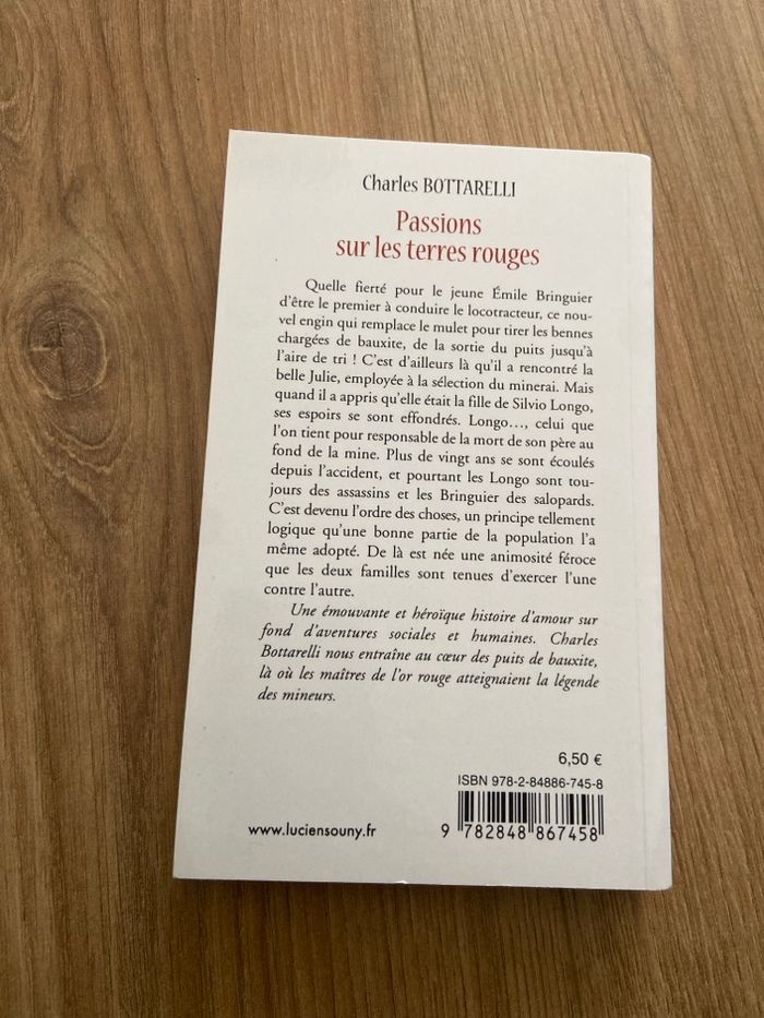 Charles bottarelli passions sur les terres rouges - photo numéro 2