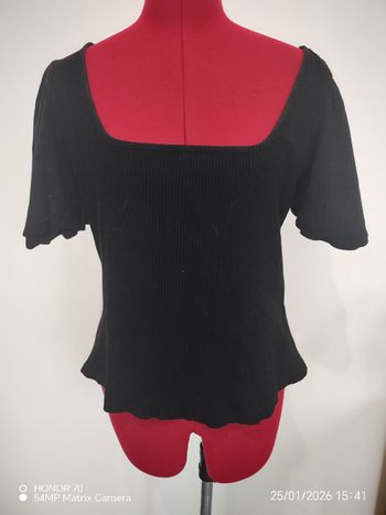 T shirt cotele court