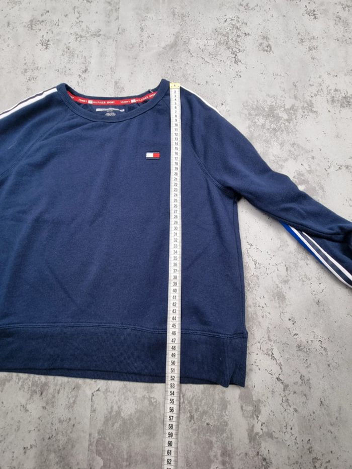Crop top Tommy Hilfiger bleu marine S Femme (mesures en photos) - photo numéro 5