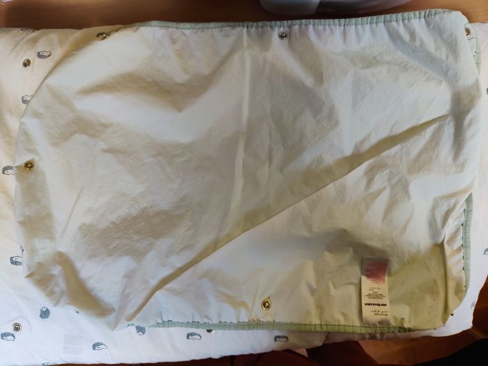 Matelas à langer hérisson Vert Baudet coton  bio - photo numéro 6