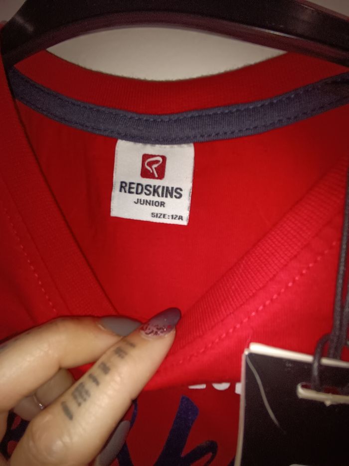 Maillot t-shirt redskins - photo numéro 3