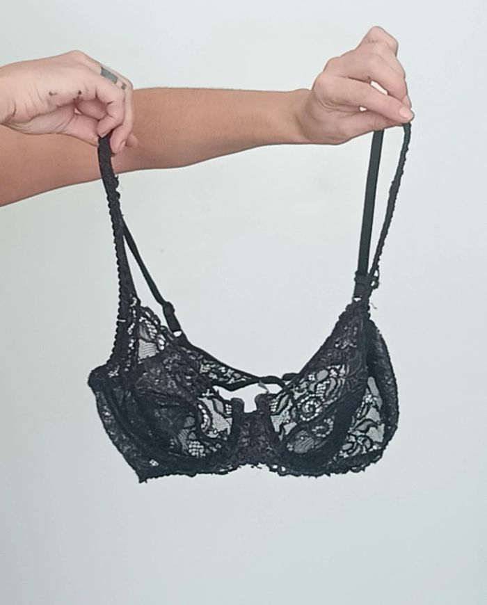 Soutien gorge dentelle noir 90C - photo numéro 3