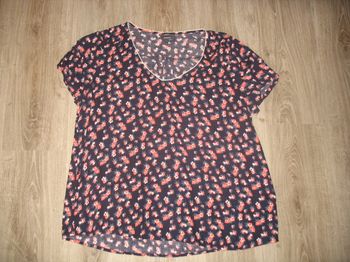 CHEMISIER MC MARINE A FLEURS "IN EXTENSO" - TAILLE 44 - n°04