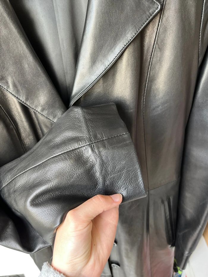 Veste/manteau en cuir peausserie des Yvelines 36 - photo numéro 4