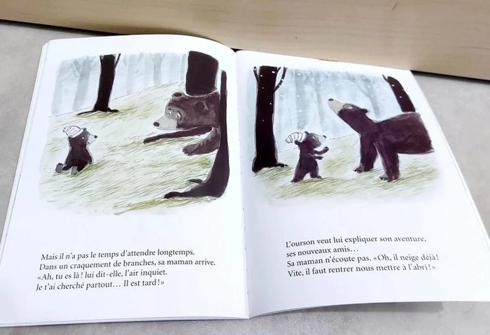 🌺 Livre (école des loisirs) : Un ours à l'école - photo numéro 4