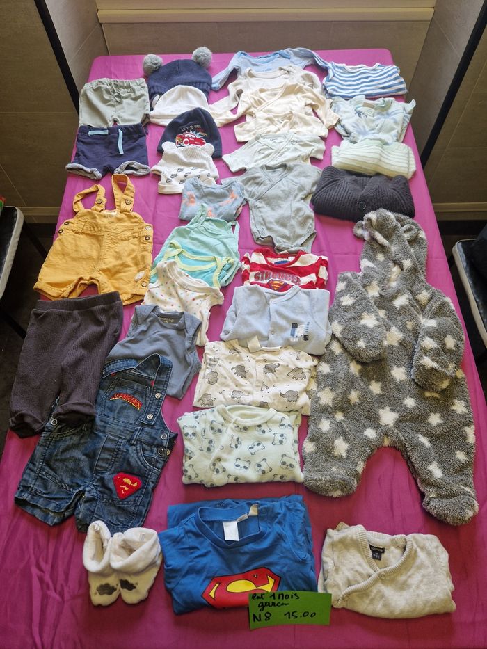 Lots vetement 1 mois garçon N 8