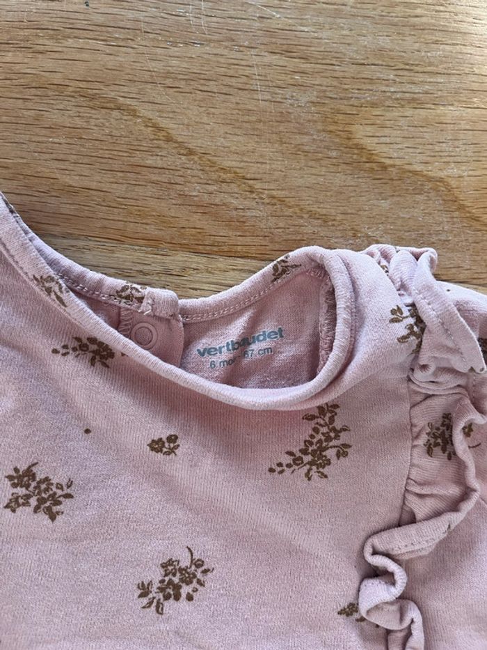 👗👗 Lot de 2 robes manches longues – Vertbaudet – 6 mois 👶 - photo numéro 7