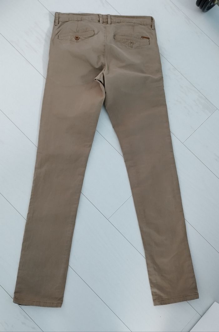 Pantalon chino beige - photo numéro 6