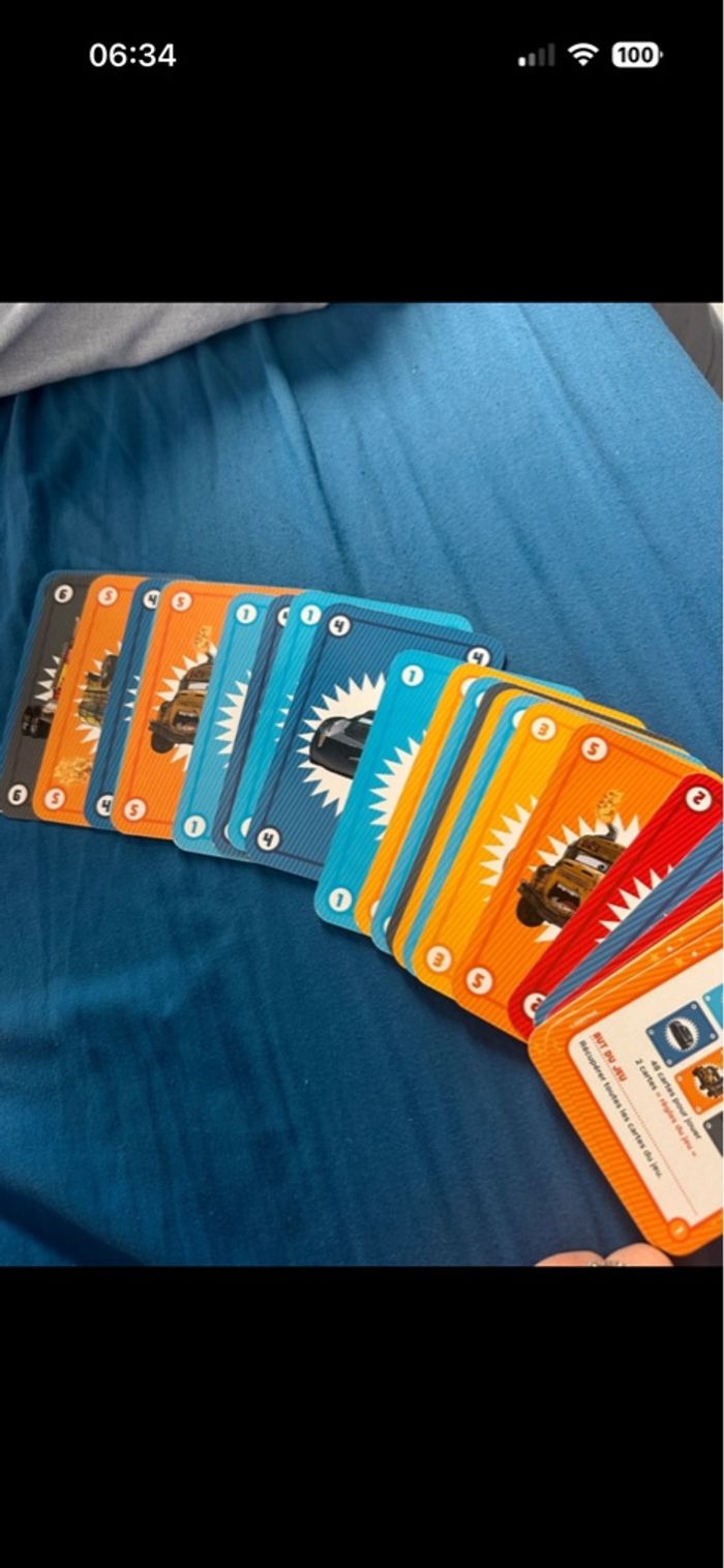 Jeu de bataille CARS - photo numéro 3