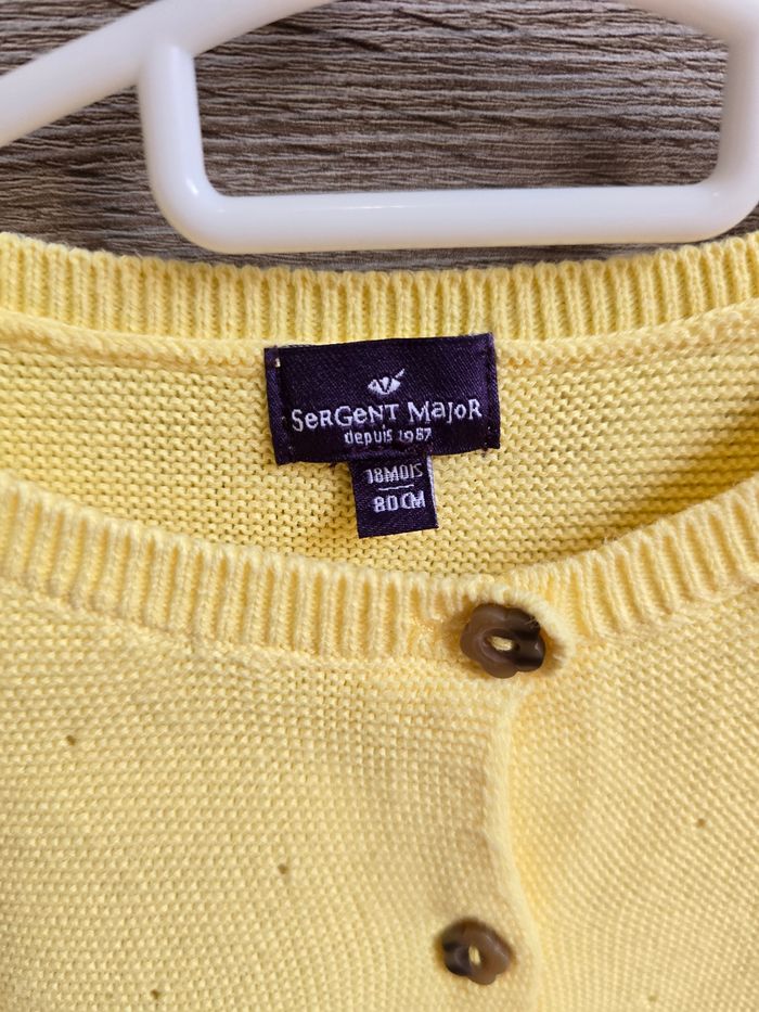 Vêtement Bébé Fille - Robe + Gilet - Sergent Major - 18 mois 80 cm - photo numéro 3