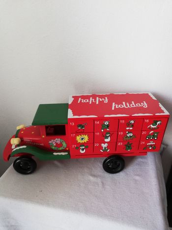 camion calendrier de l'avent