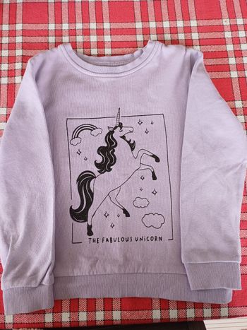 Sweat-shirt licorne