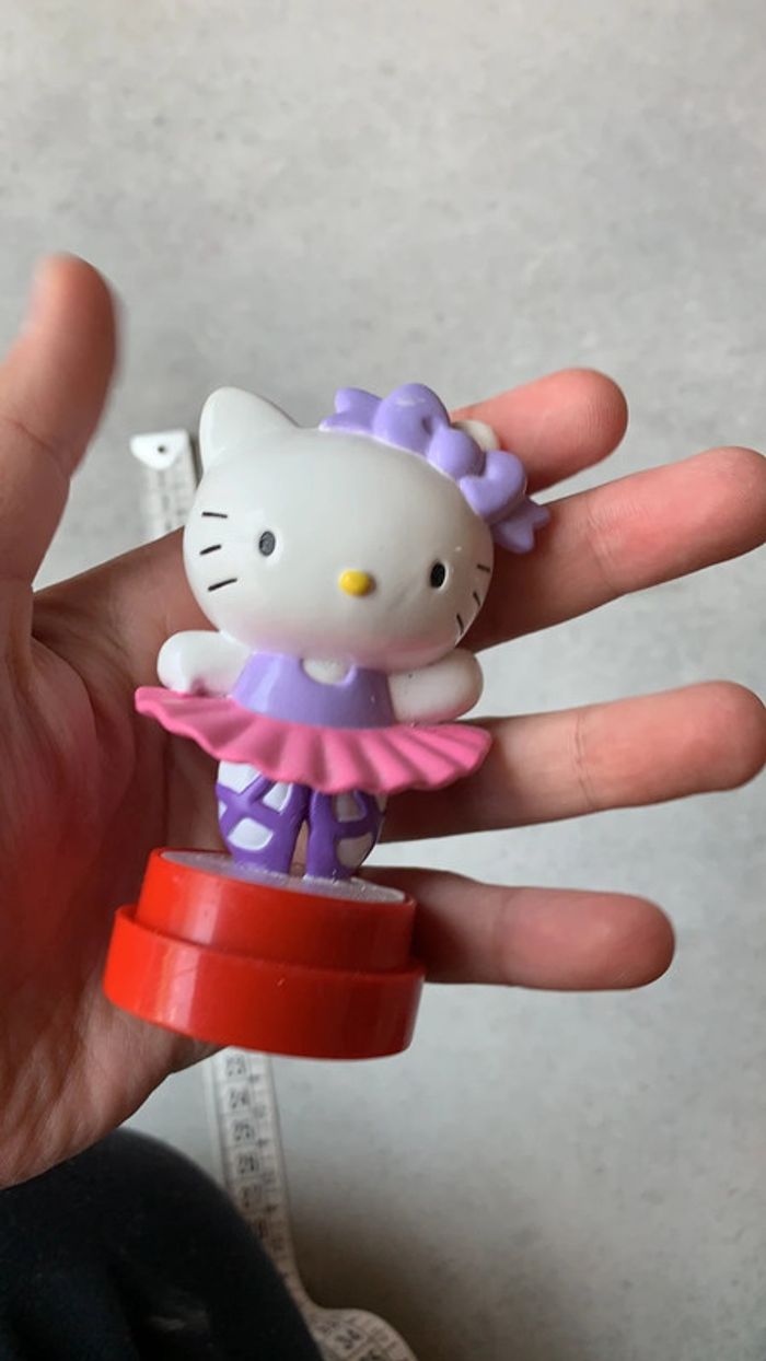 Figurine collection lourde hello kitty sanrio danseuse ballerine - photo numéro 6