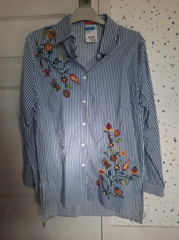 Chemise à rayures