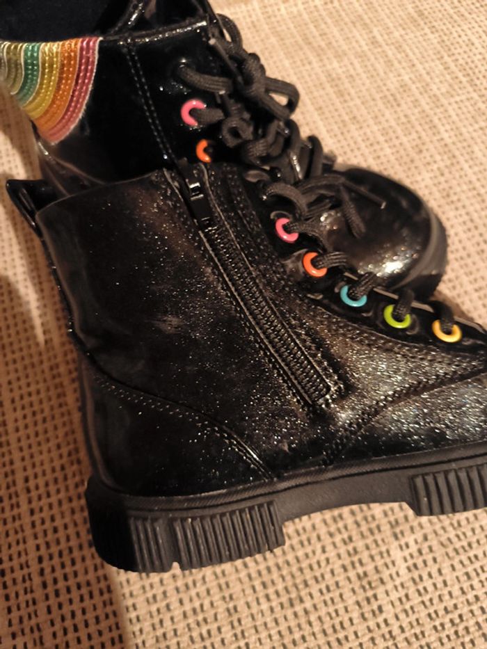 Bottines arc en ciel - photo numéro 11