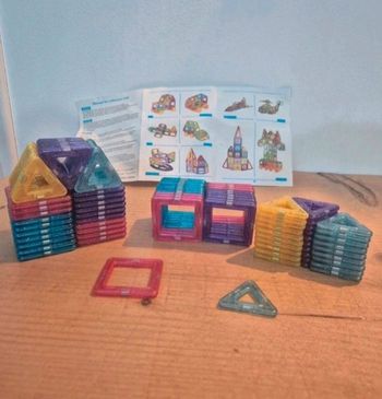 100 aimants construction magnétique comme des geomag neuf 