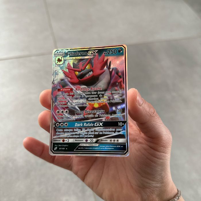 Carte Pokémon felinferno GX
