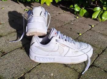 Nike air force baskets cuir taille 36.5/uk 3.5