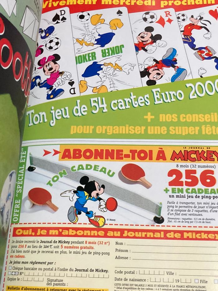 Album du journal de Mickey N.188 Juillet 2000 - photo numéro 5