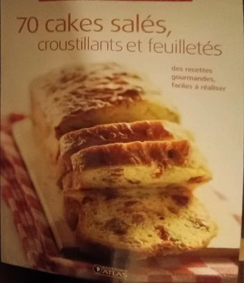 Livre de recettes 70 cakes salés