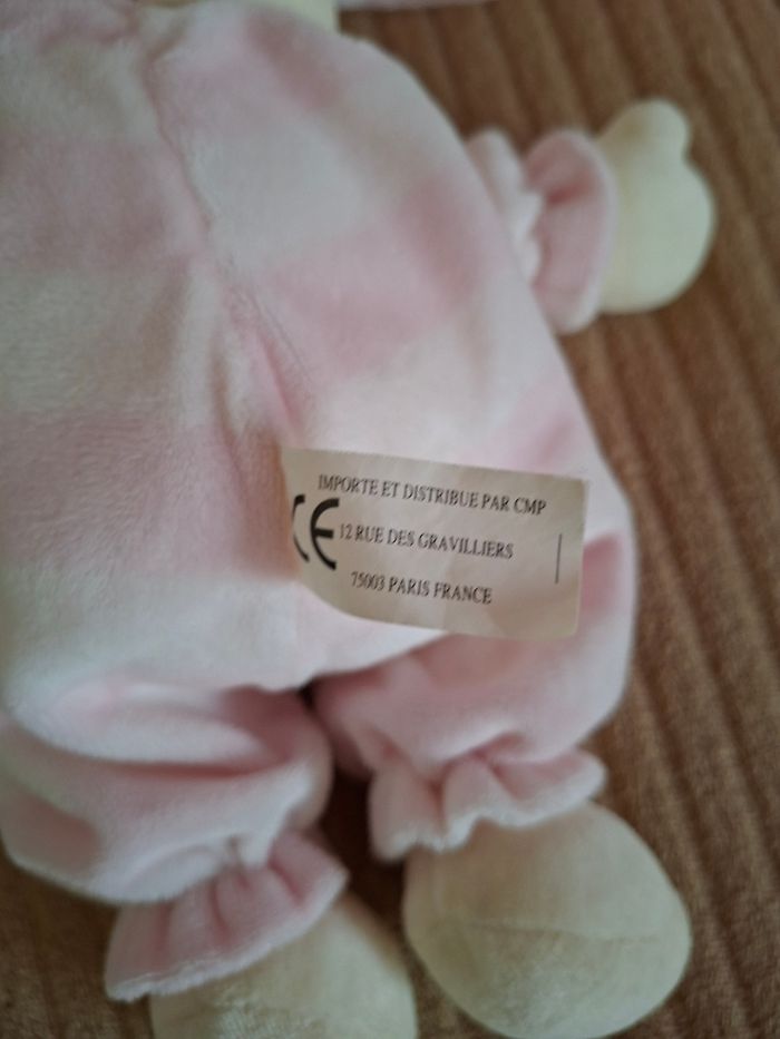 Doudou/Peluche Lapin CMP - photo numéro 3
