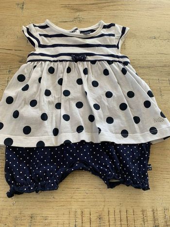 Barboteuse week-end à la mer 3 mois