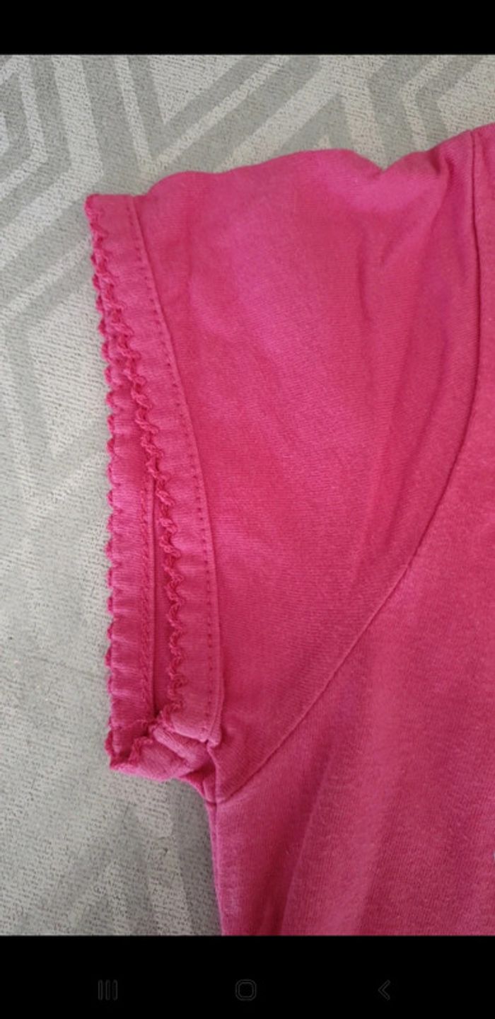 T-shirt long fille 4 ans - photo numéro 3