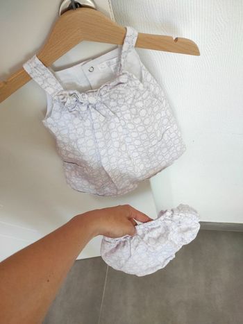 Robe et culotte Kitchoun 3 mois
